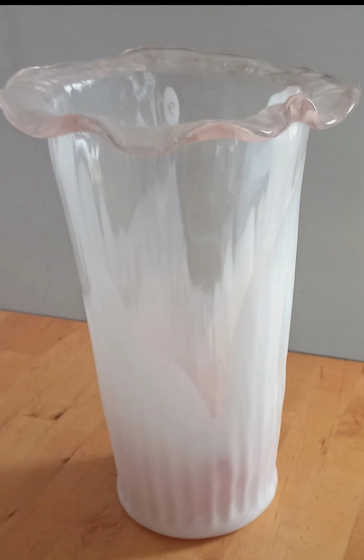 Vaso in vetro di Murano firmato La Murrina 1