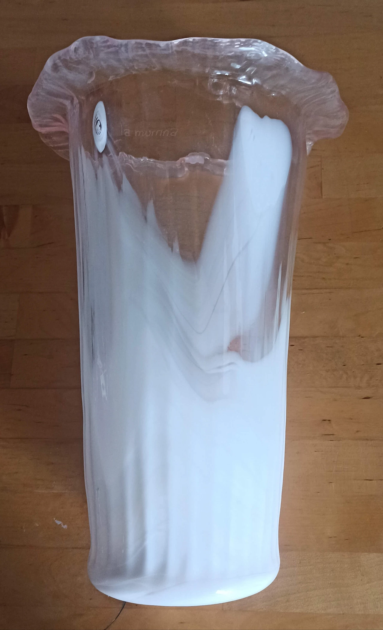 Vaso in vetro di Murano firmato La Murrina 5