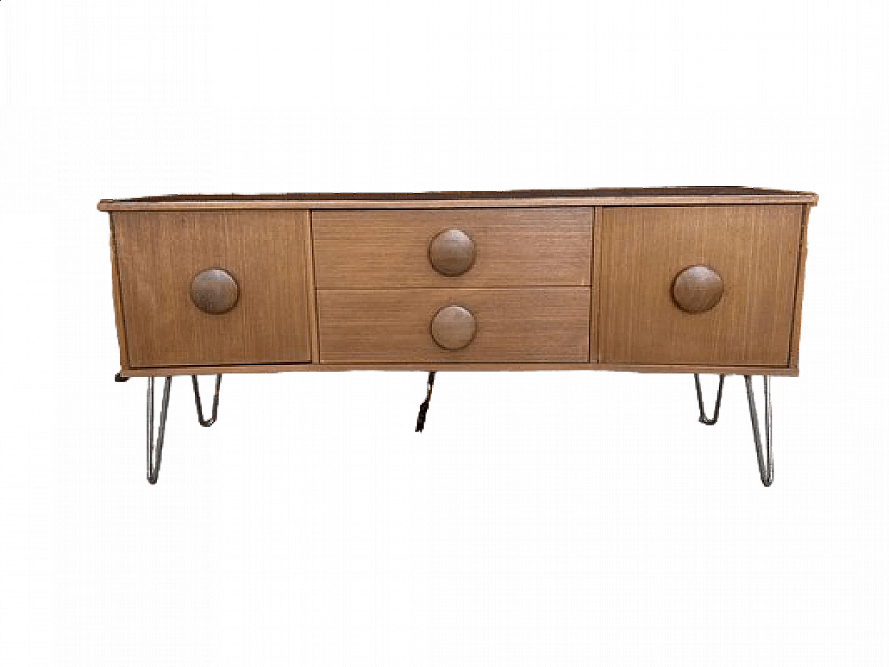 Credenza danese in teak, anni '60 8