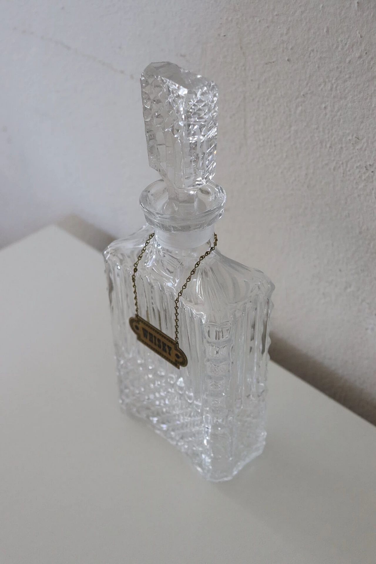 Bottiglia da whisky in vetro, anni ’80 4