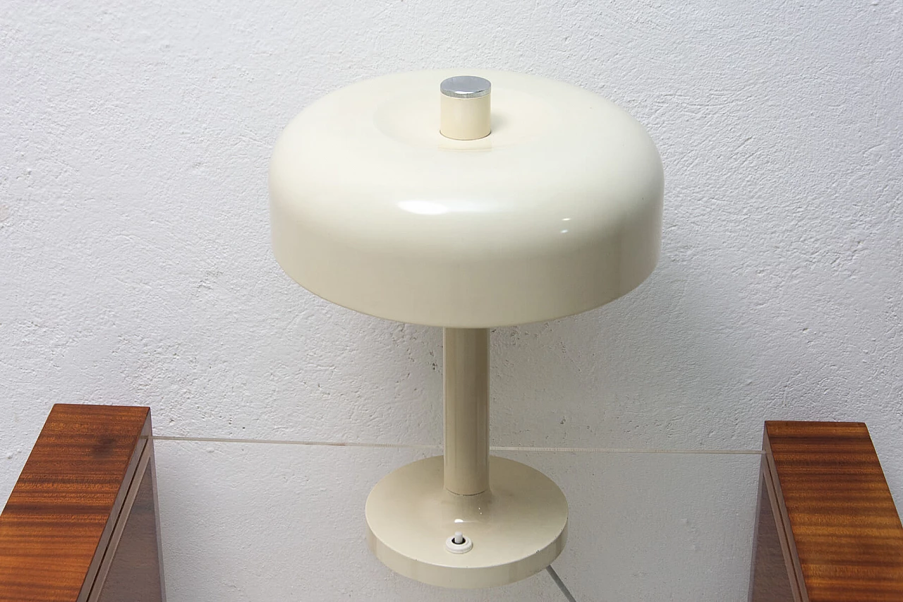 Metal mushroom table lamp, 1960s 5