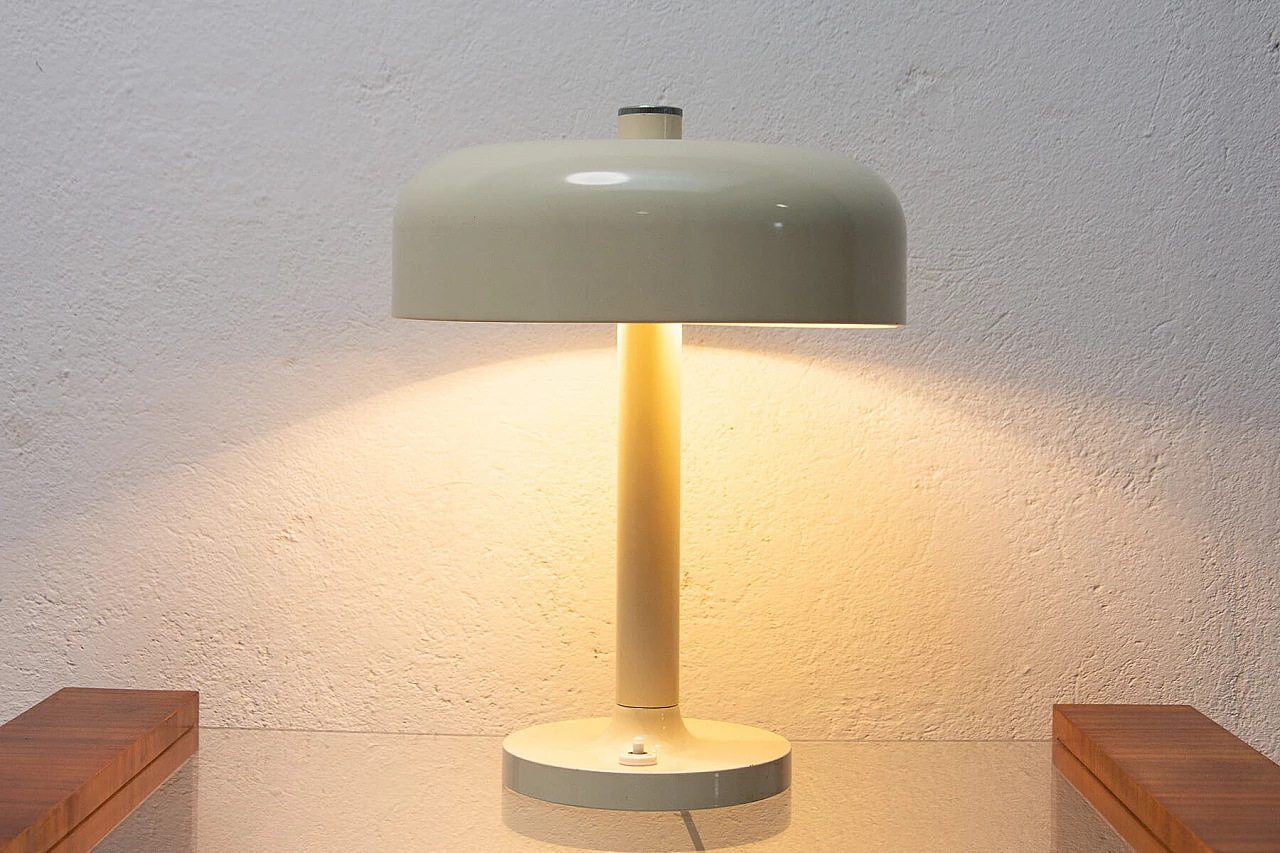 Metal mushroom table lamp, 1960s 11