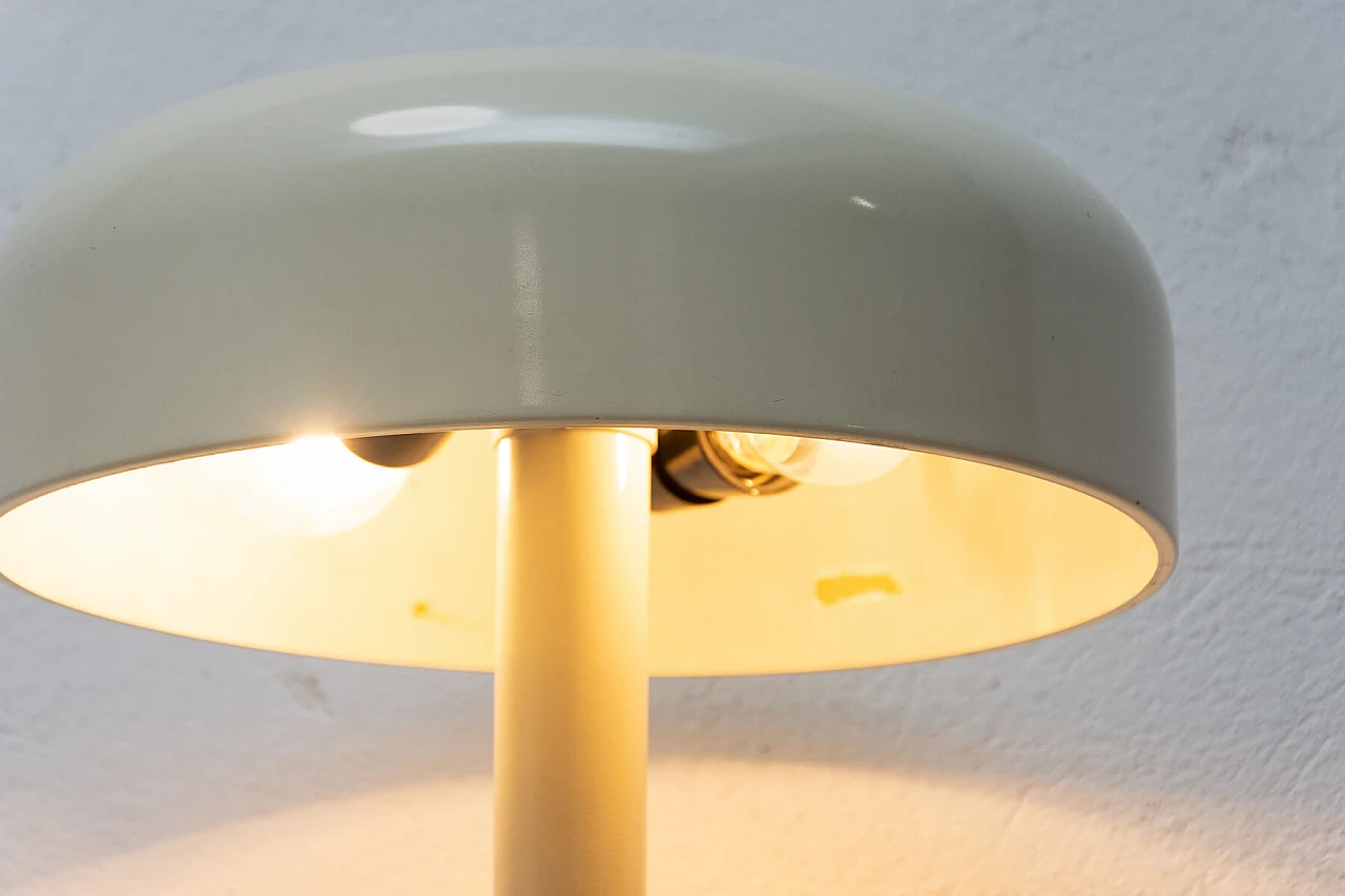 Metal mushroom table lamp, 1960s 12