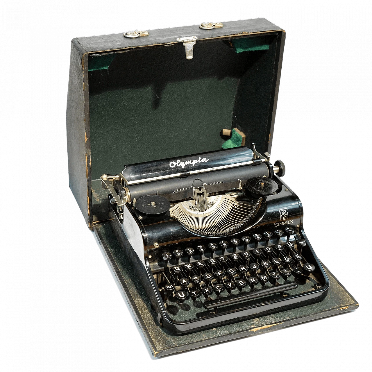 Macchina da scrivere a valigetta Simplex per Olympia, 1938 11