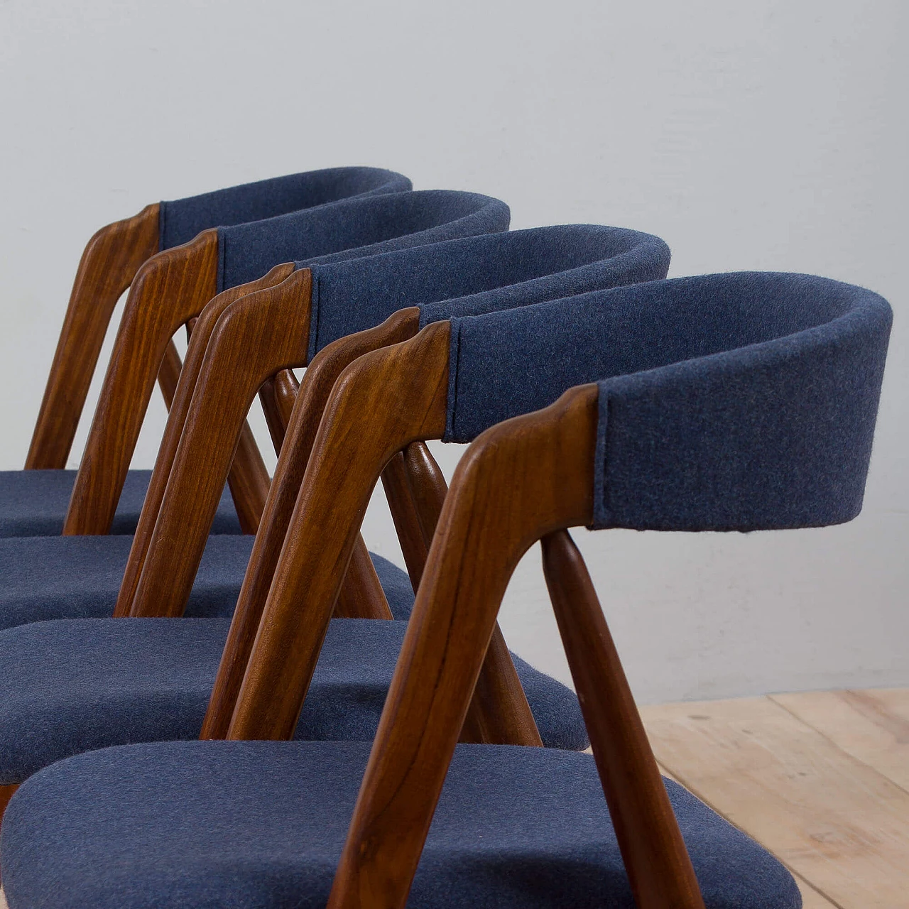 4 Chairs in teak by Thomas Harlev for Farstrup Møbler, 1950s 19