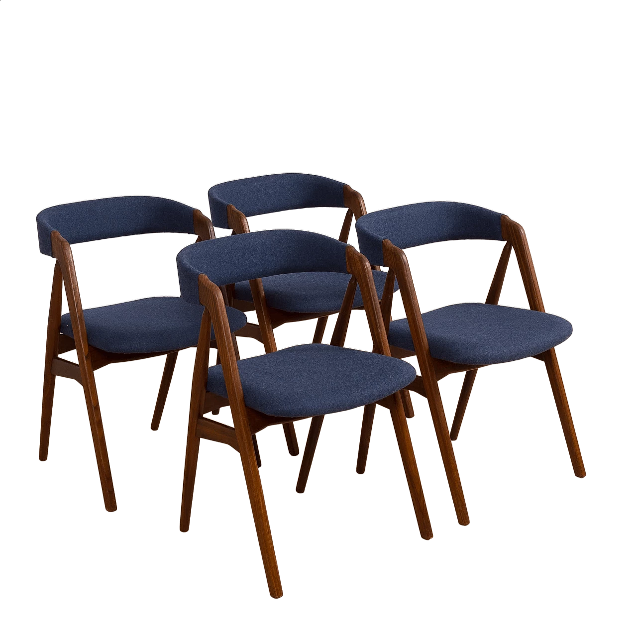 4 Chairs in teak by Thomas Harlev for Farstrup Møbler, 1950s 22