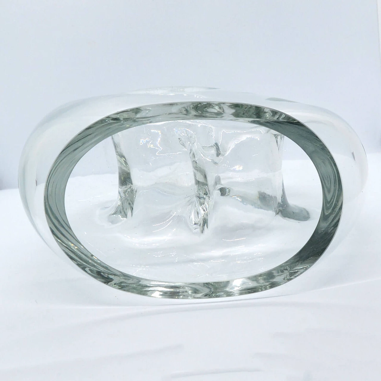 Glass vase by Jiri Pacinek for Ajeto Sklarna Lasvit, 1980s 6