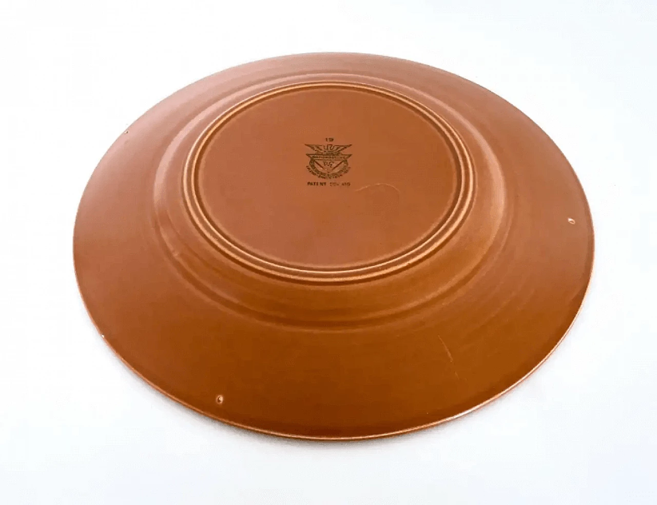 24 Margherita terracotta plates by Antonia Campi for Laveno, 1960s 5