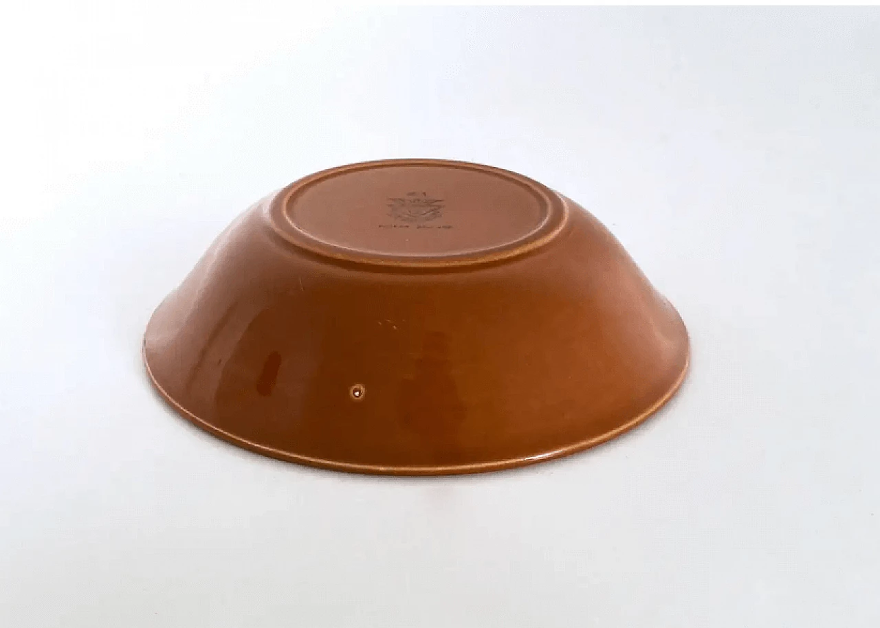 24 Margherita terracotta plates by Antonia Campi for Laveno, 1960s 7