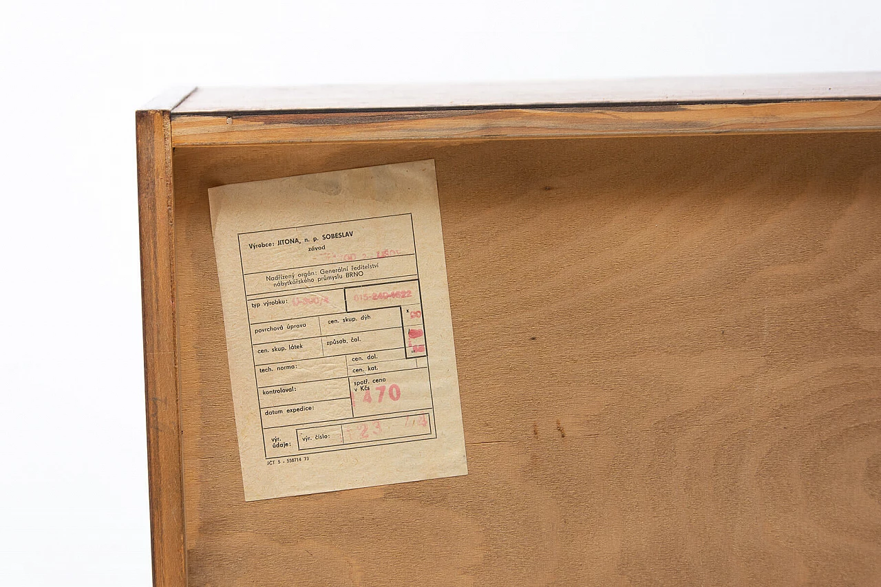 U-300 sideboard by Hubert Nepozitek and Bohumil Landsman for Jitona, 1960s 19