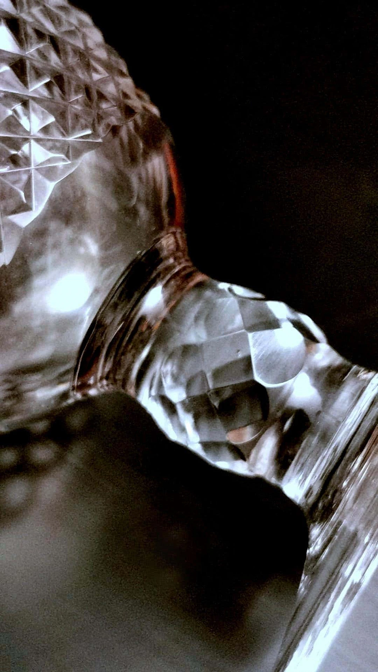 6 Ground crystal liqueur glasses in Beaux-Art style, 1920s 14