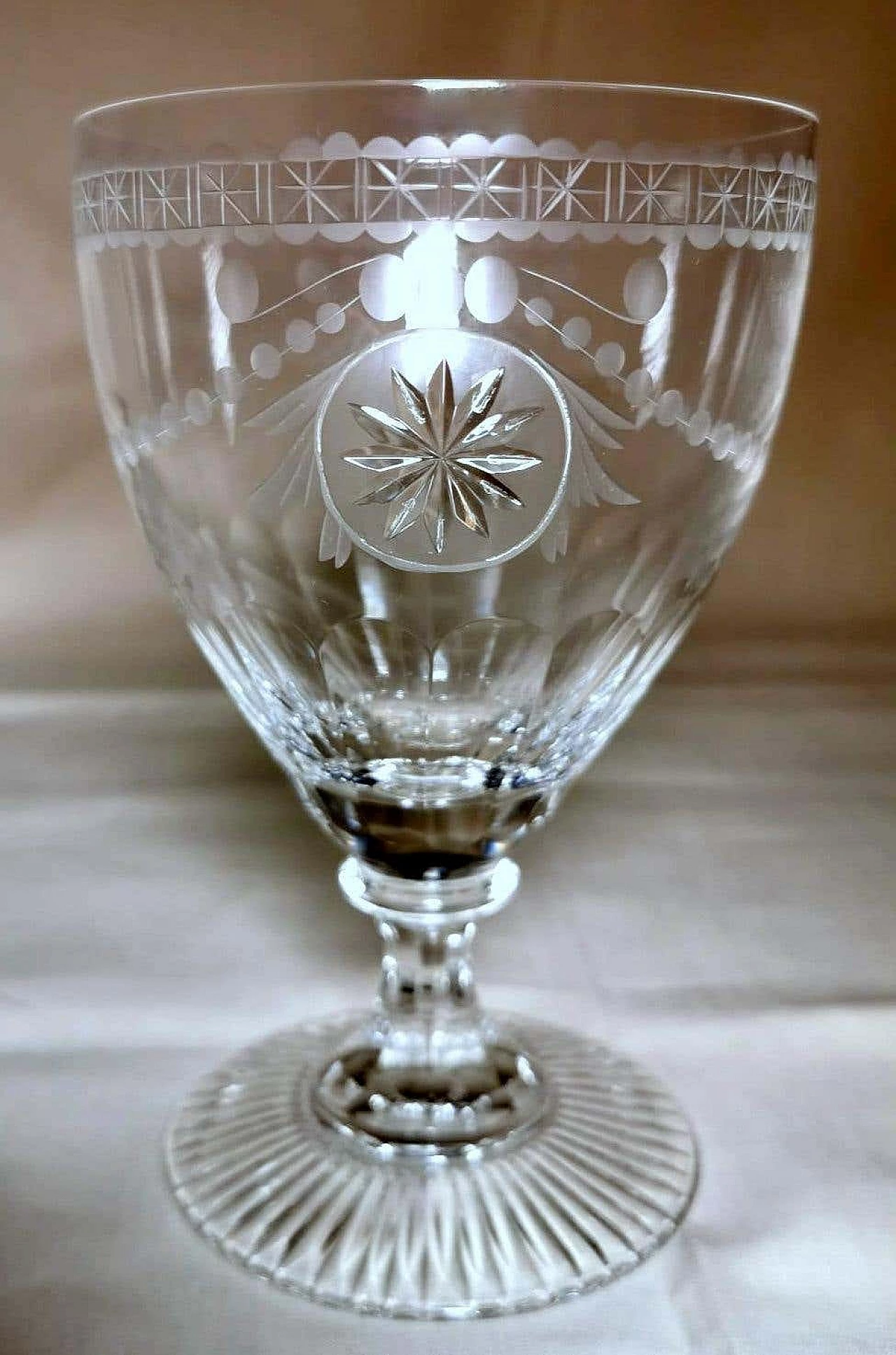 Crystal goblet of the Collection Crystal for Yeoward William, 1990s 2