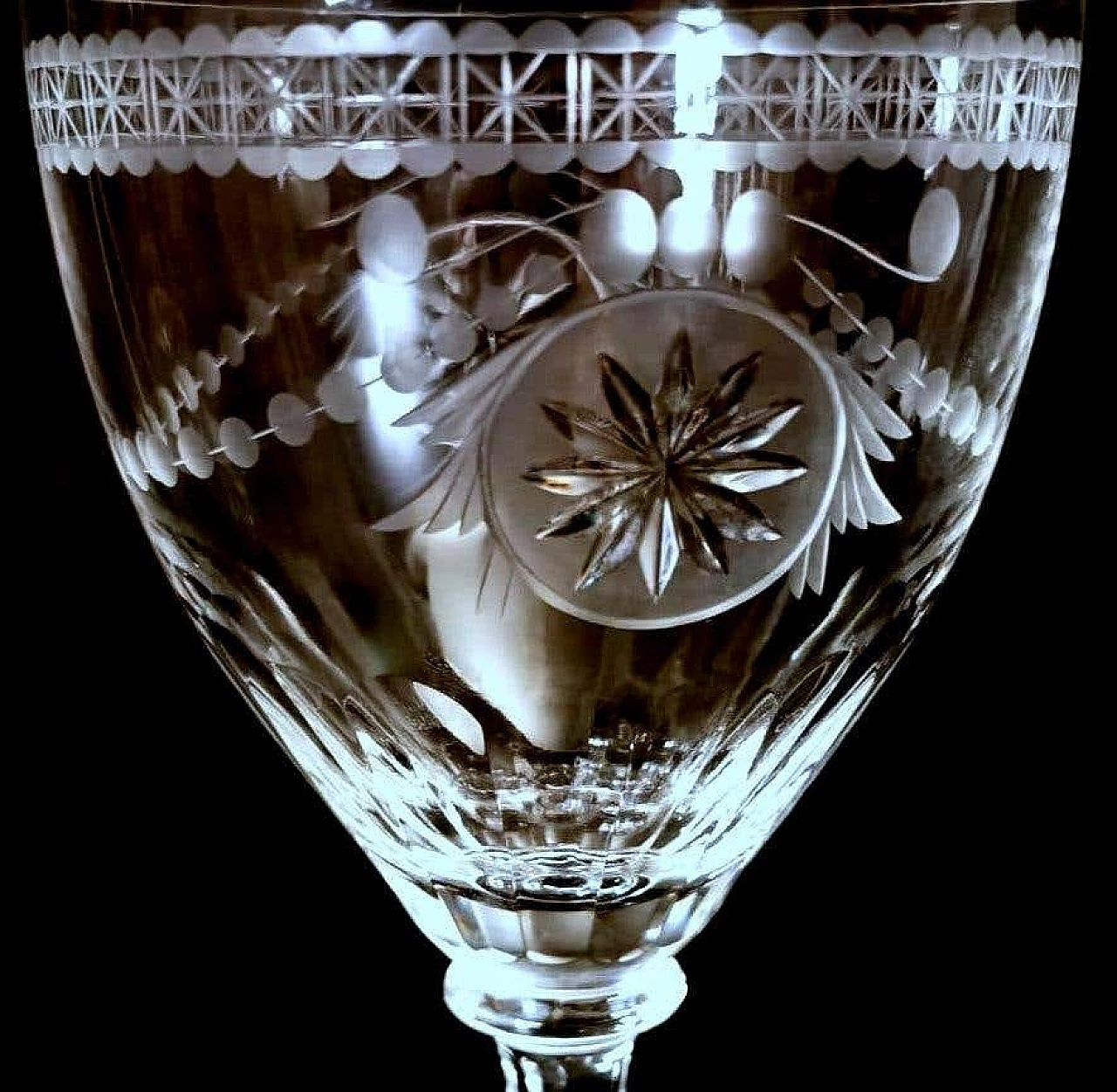 Crystal goblet of the Collection Crystal for Yeoward William, 1990s 8