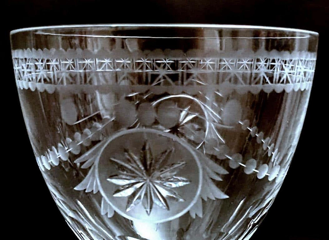 Crystal goblet of the Collection Crystal for Yeoward William, 1990s 10