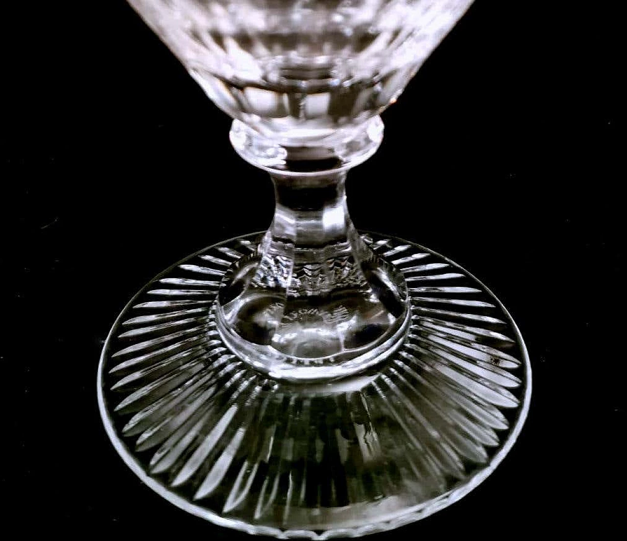 Crystal goblet of the Collection Crystal for Yeoward William, 1990s 11