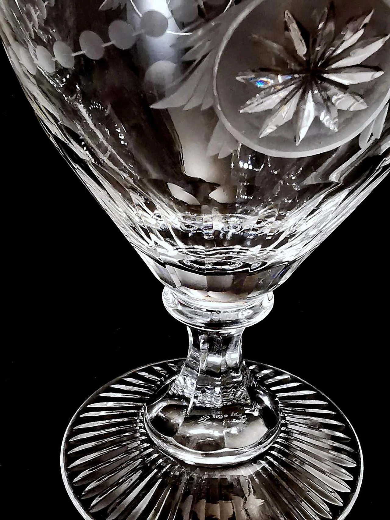 Crystal goblet of the Collection Crystal for Yeoward William, 1990s 12