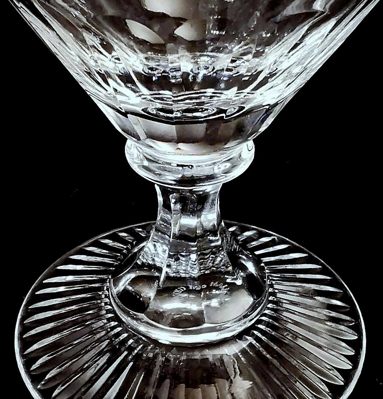 Crystal goblet of the Collection Crystal for Yeoward William, 1990s 13