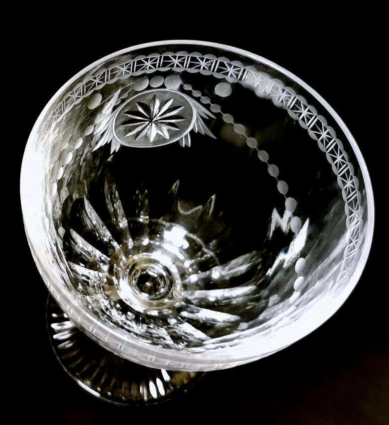 Crystal goblet of the Collection Crystal for Yeoward William, 1990s 14