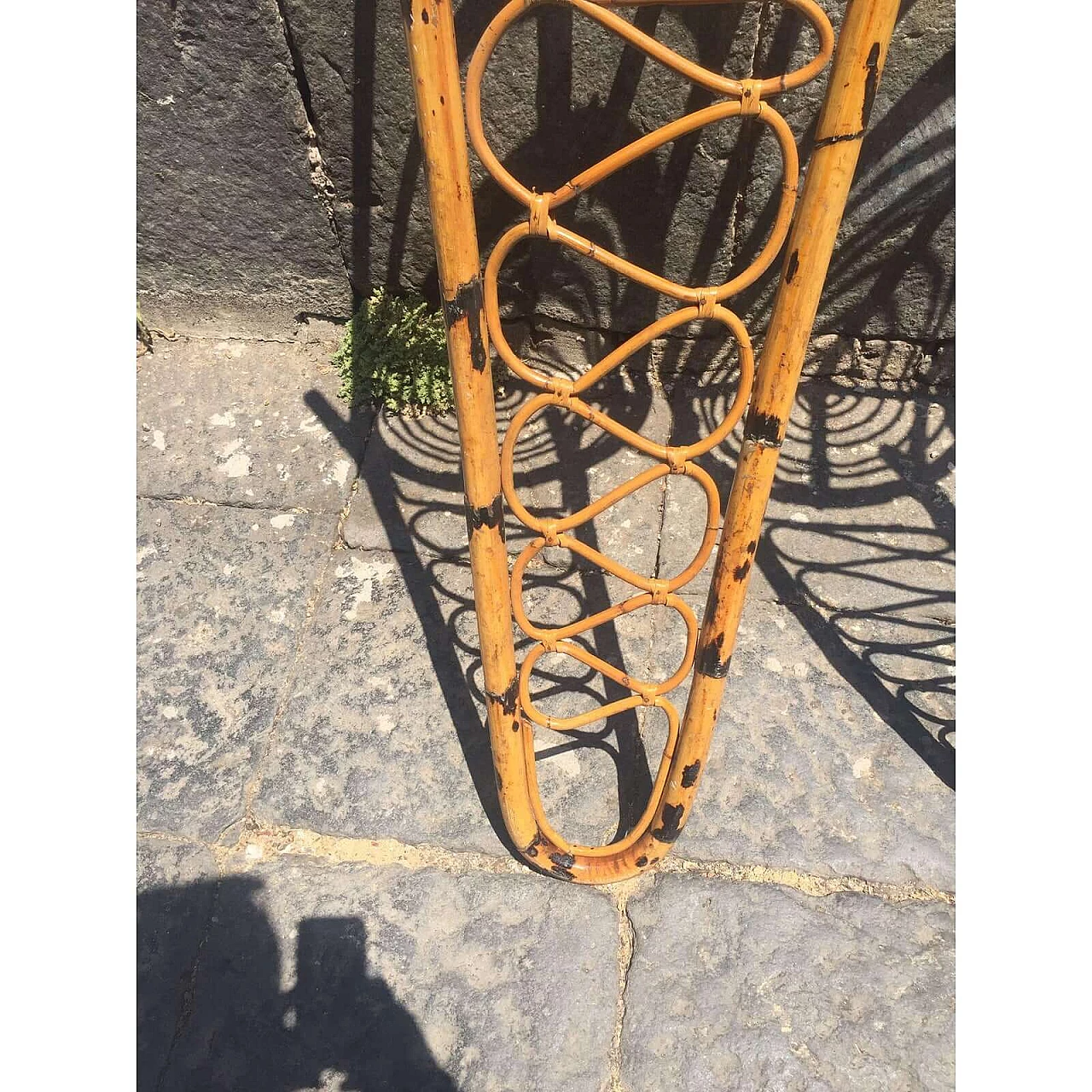 Pair of bamboo chairs by Pierantonio Bonacina, 1960s 1