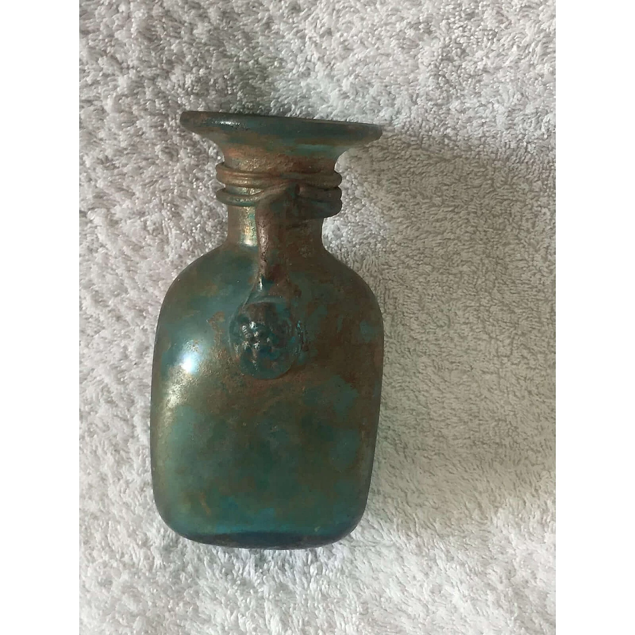 Scavo glass vase of Murano, 1970s 1