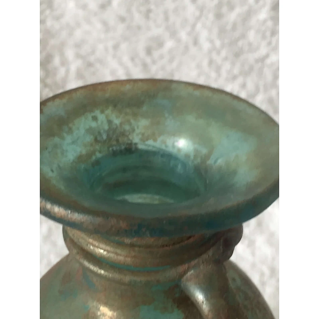 Scavo glass vase of Murano, 1970s 3