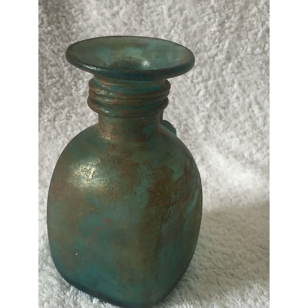 Scavo glass vase of Murano, 1970s 6