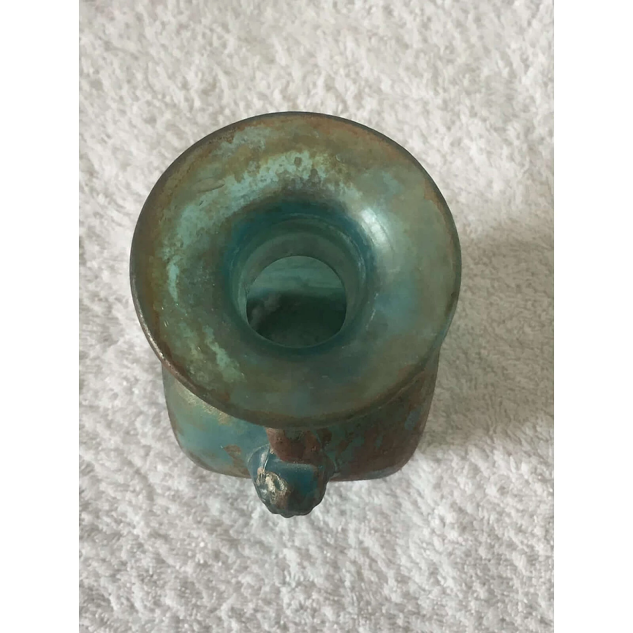 Scavo glass vase of Murano, 1970s 8