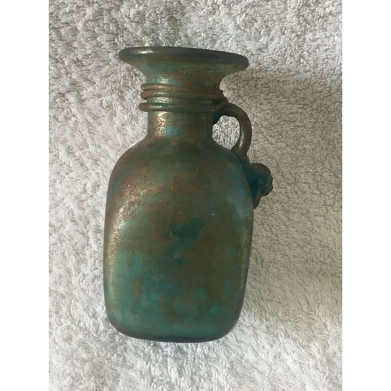 Scavo glass vase of Murano, 1970s 12