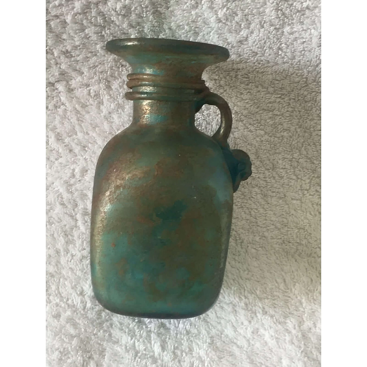 Scavo glass vase of Murano, 1970s 13