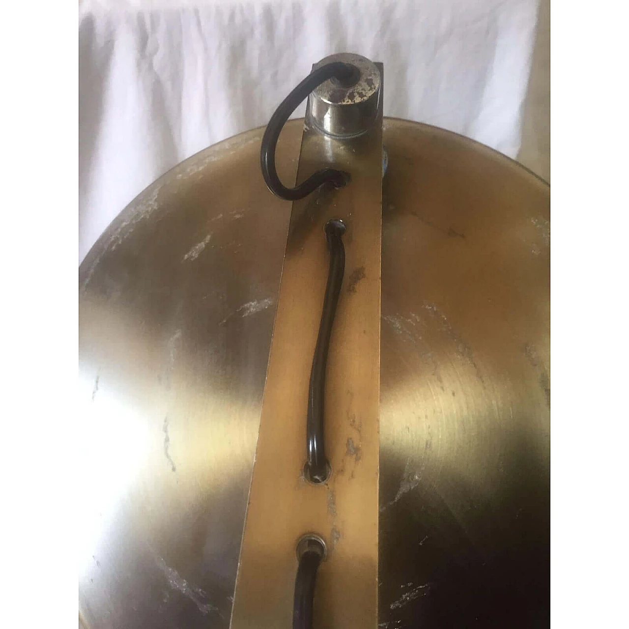 Lampada da tavolo in metallo in stile Arredoluce, anni '70 4