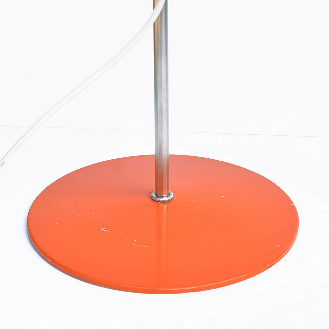 Orange table lamp by Pavel Grus for Kamenický Šenov, 1970s 5