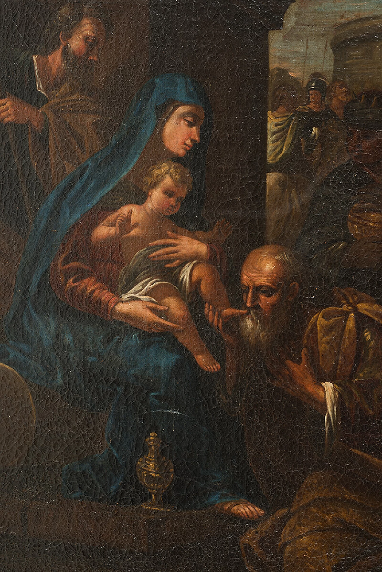 Adoration of the Magi, oil on canvas, 18th century 2