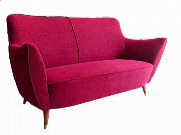 Perla sofa by Guglielmo Veronesi for Isa, 50s