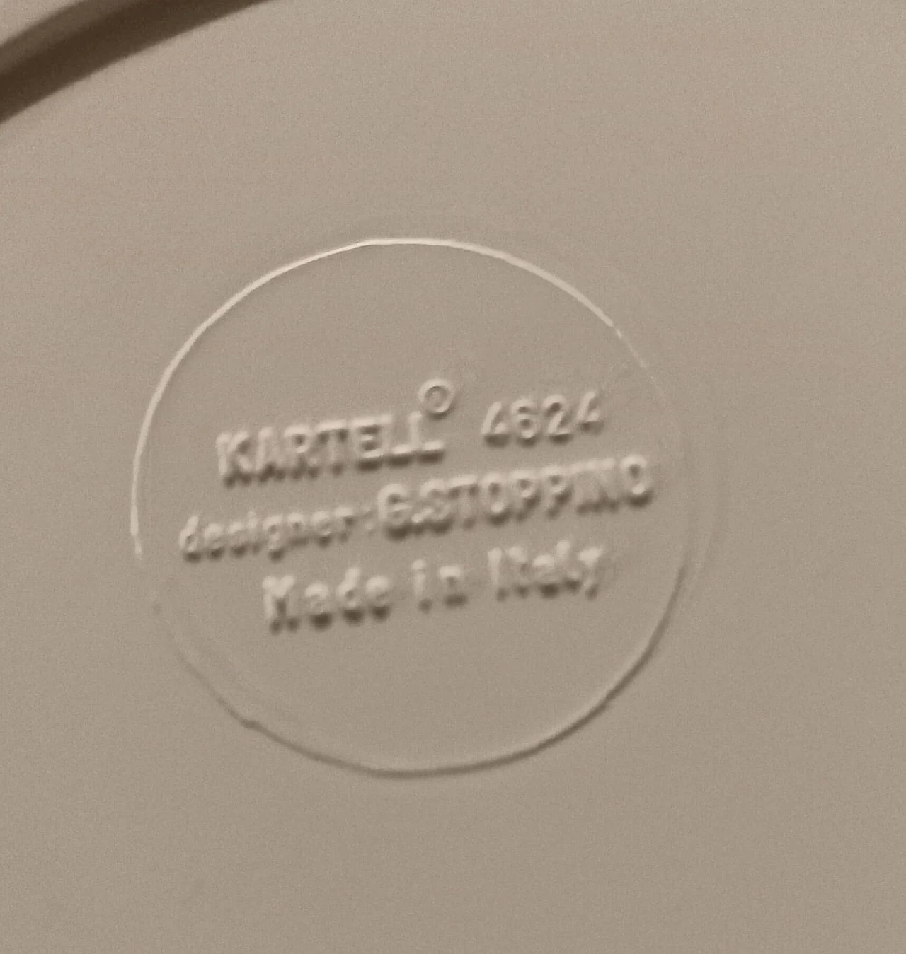 Ice bucket with pliers by Giotto Stoppino for Kartell 5