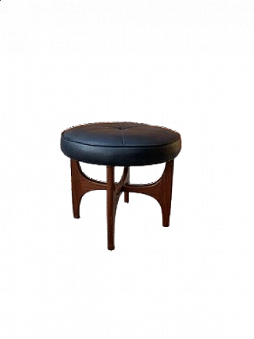 Sgabello danese in teak di Kofod Larsen per G Plan, anni '60