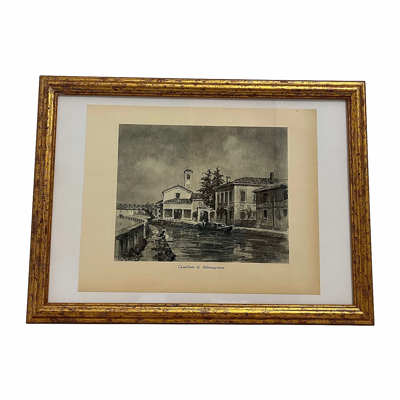 Giannino Grossi, Castelletto di Abbiategrasso, print, 1932 4
