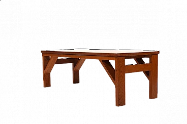 Danish teak coffee table attributed to Poul Cadovius, 1960s