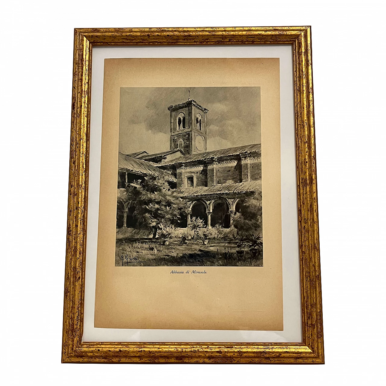 Giannino Grossi, Abbazia di Mirasole, stampa, 1932 4