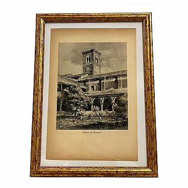 Giannino Grossi, Abbazia di Mirasole, stampa, 1932