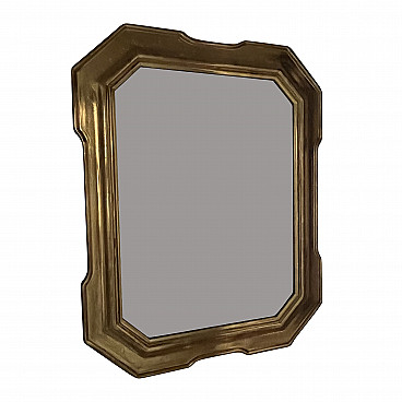 Gilt wood cabaret-framed mirror, late 19th century