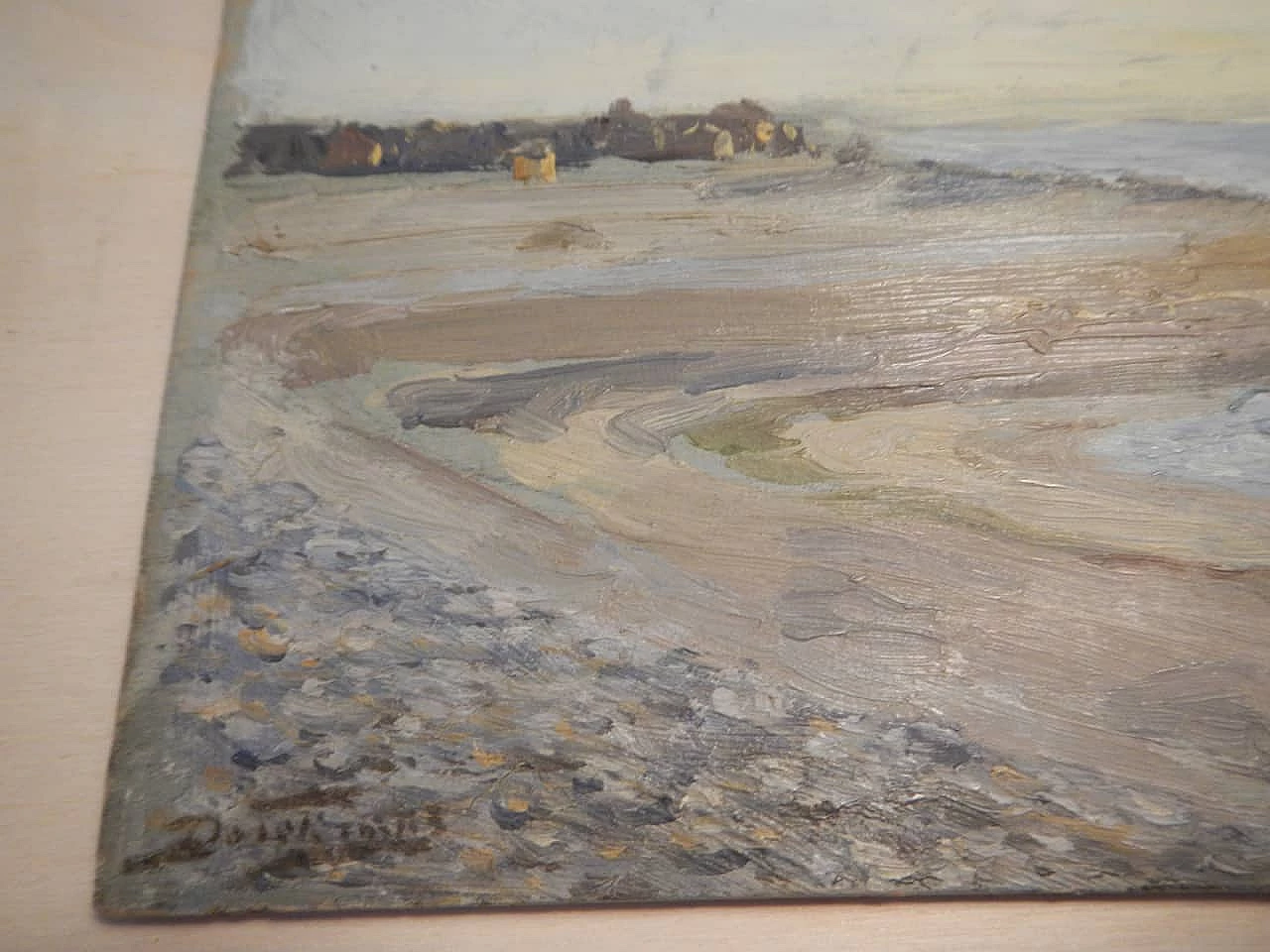 Des Champs, oceano, dipinto su legno, inizio ‘900 11