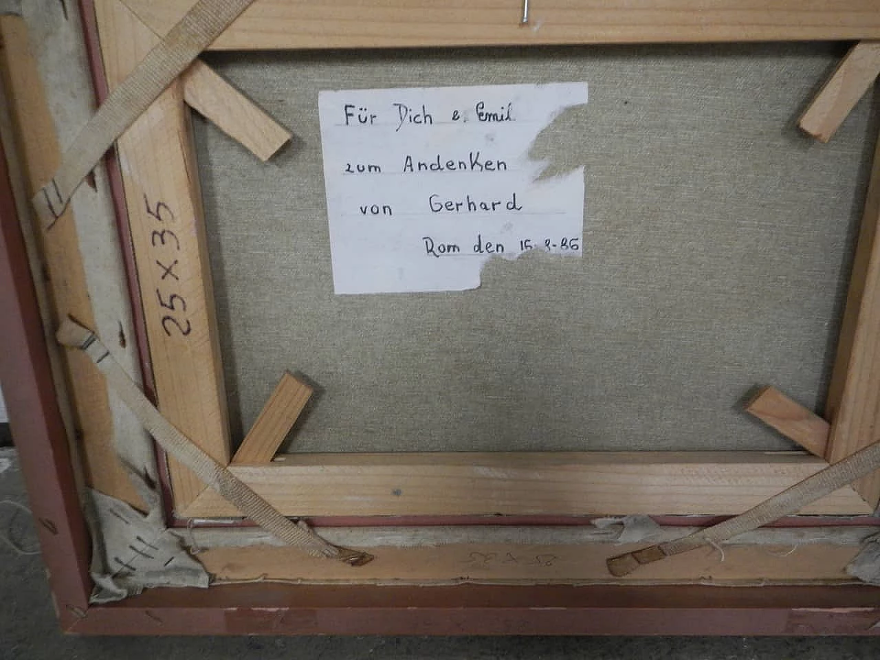 Pierluigi Allegrini, boats, oil on canvas, 1980s 2