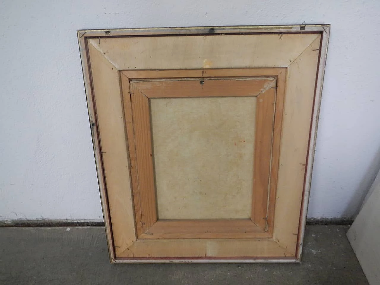 Cocco, vase of flowers, oil painting, 1950s 1