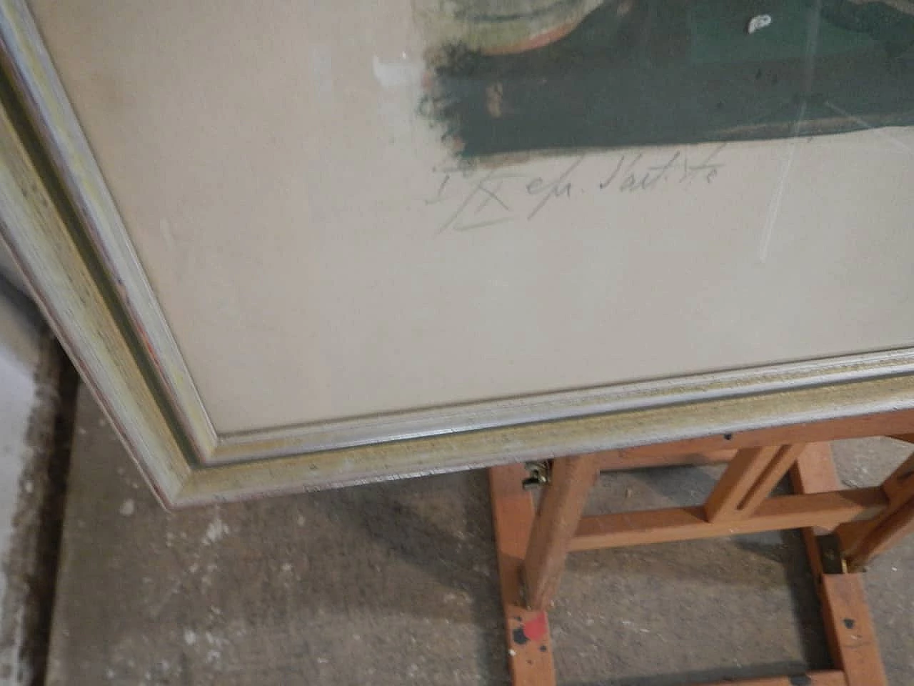 Vaso di fiori, acquerello, anni '60 8