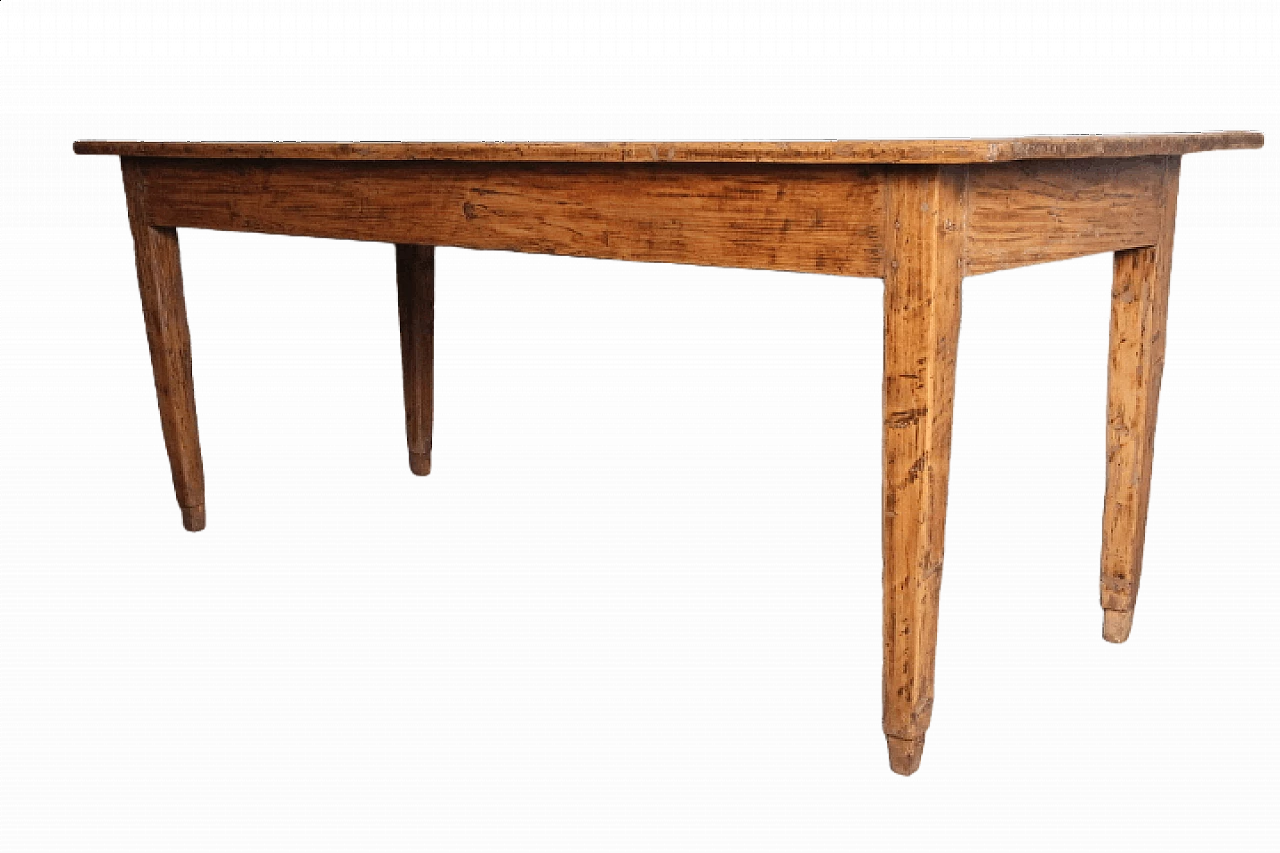 Tavolo da osteria in abete, '800 14