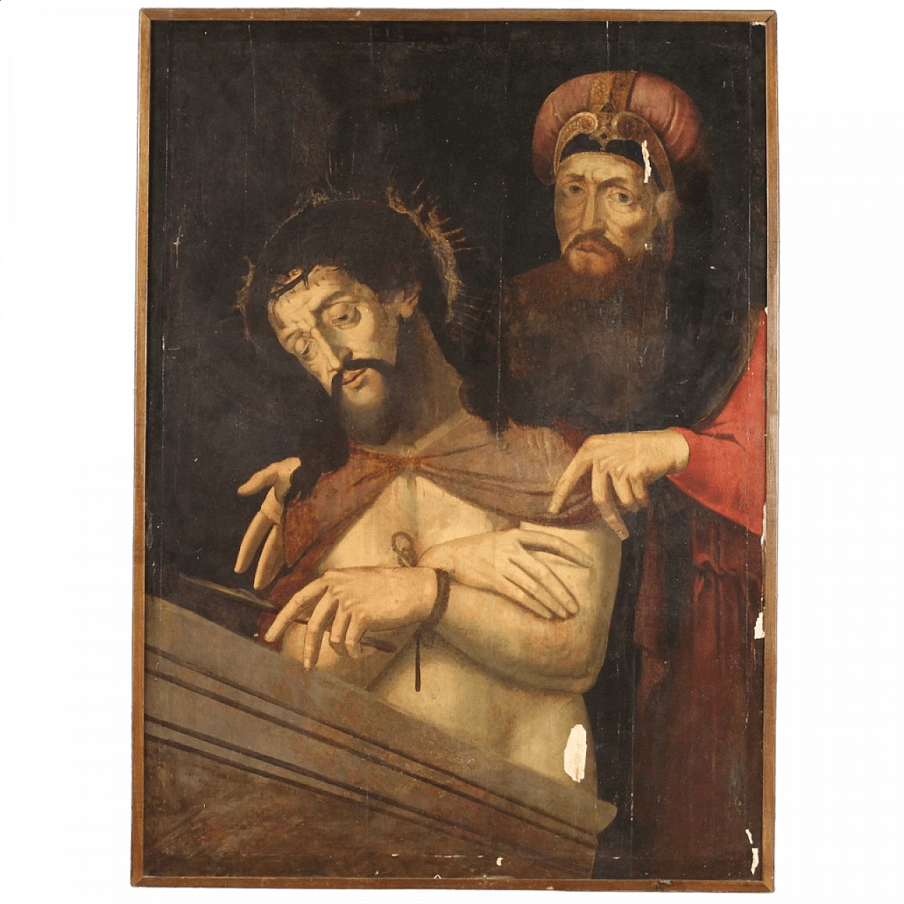 Ecce Homo, oil on panel, 17th century 13