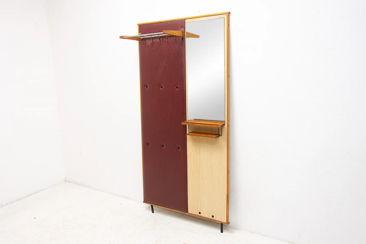 Wooden coat rack by Drevotar, 1960s 2