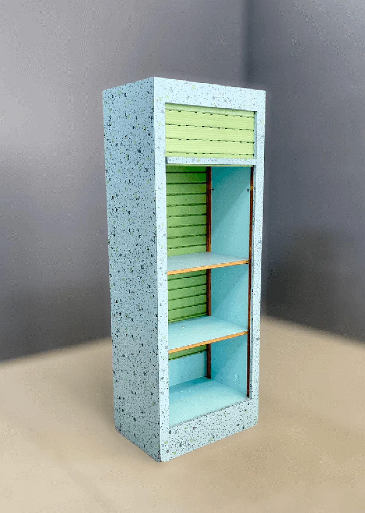 Mobile contenitore di Paola Navone per Studio Alchimia, anni '80 8