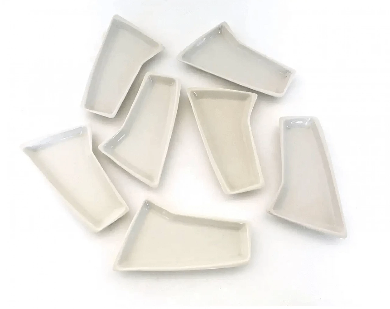 Posacenere in ceramica laccata bianca di Antonia Campi per Verbano, anni '50 3