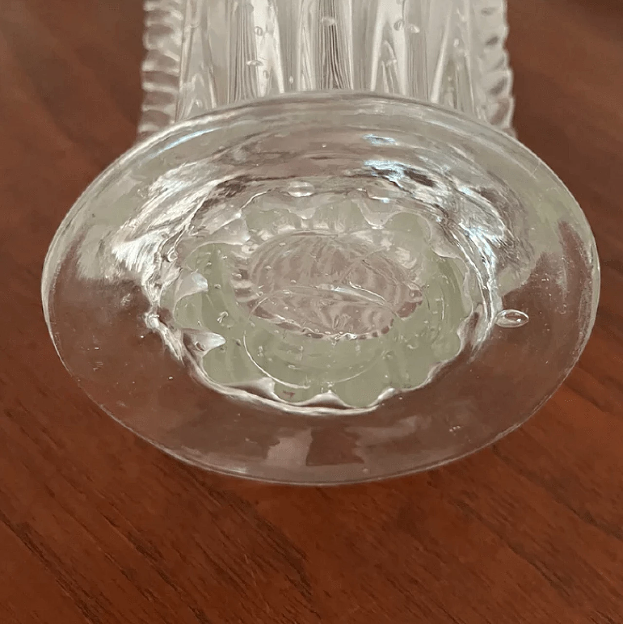 Vaso in vetro di Murano attribuibile a Ercole Barovier & Toso, anni '50 2